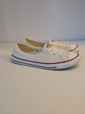 Converse Chuck Taylor All Star Dainty Ballet Sneakers Women’s Size 7 White CTAS